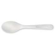 World Centric World Centric TPLA Compostable Corn Starch Spoon, PK1000 SP-PS-6